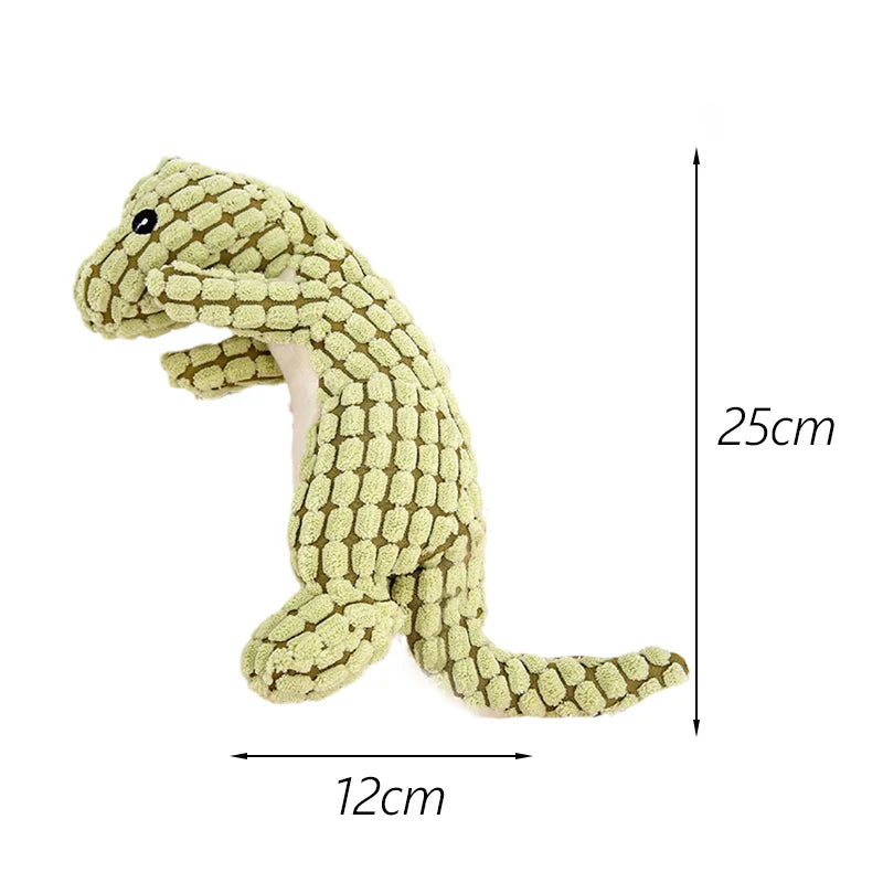 Indestructible Dino Dog Toy